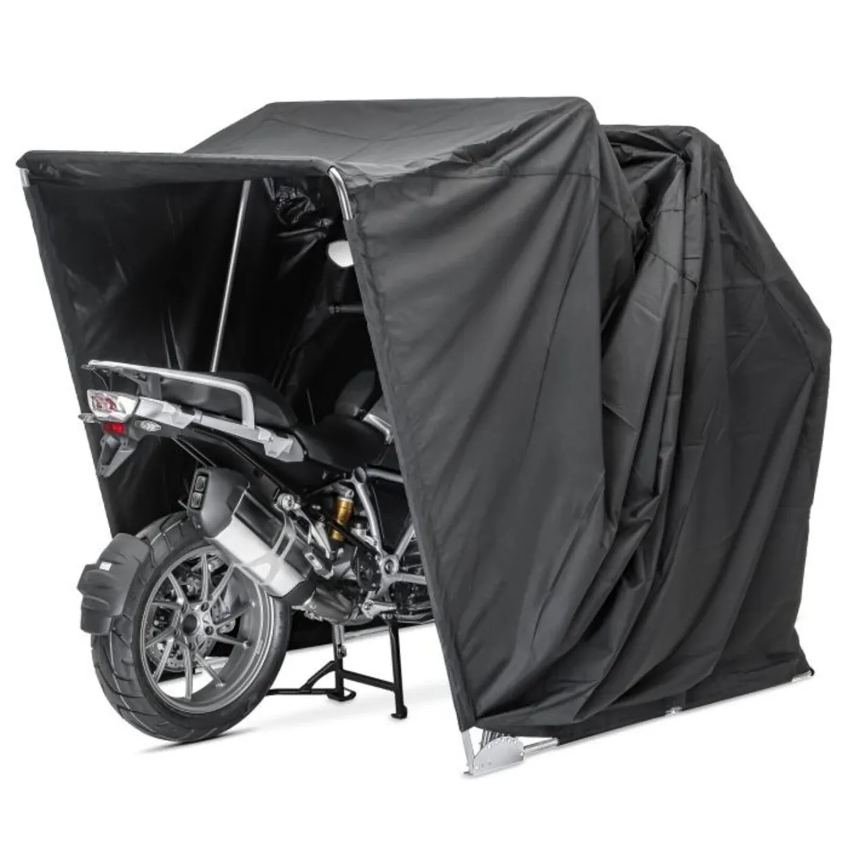 Motorcycle Shelter Garage Tent Cover Folding XXL - Image 2
