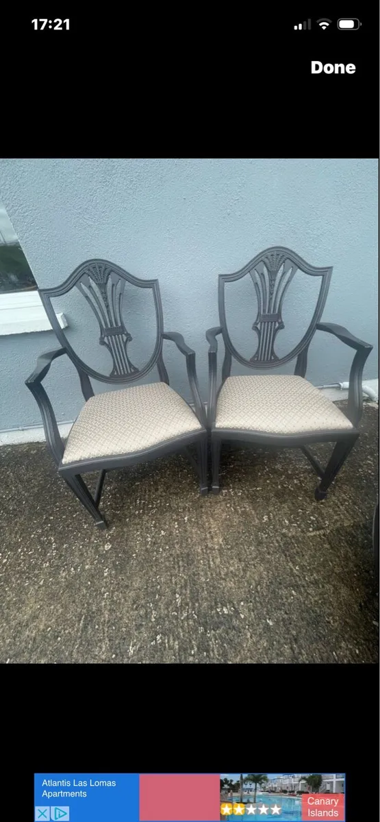 Mahogany chairs - Image 1