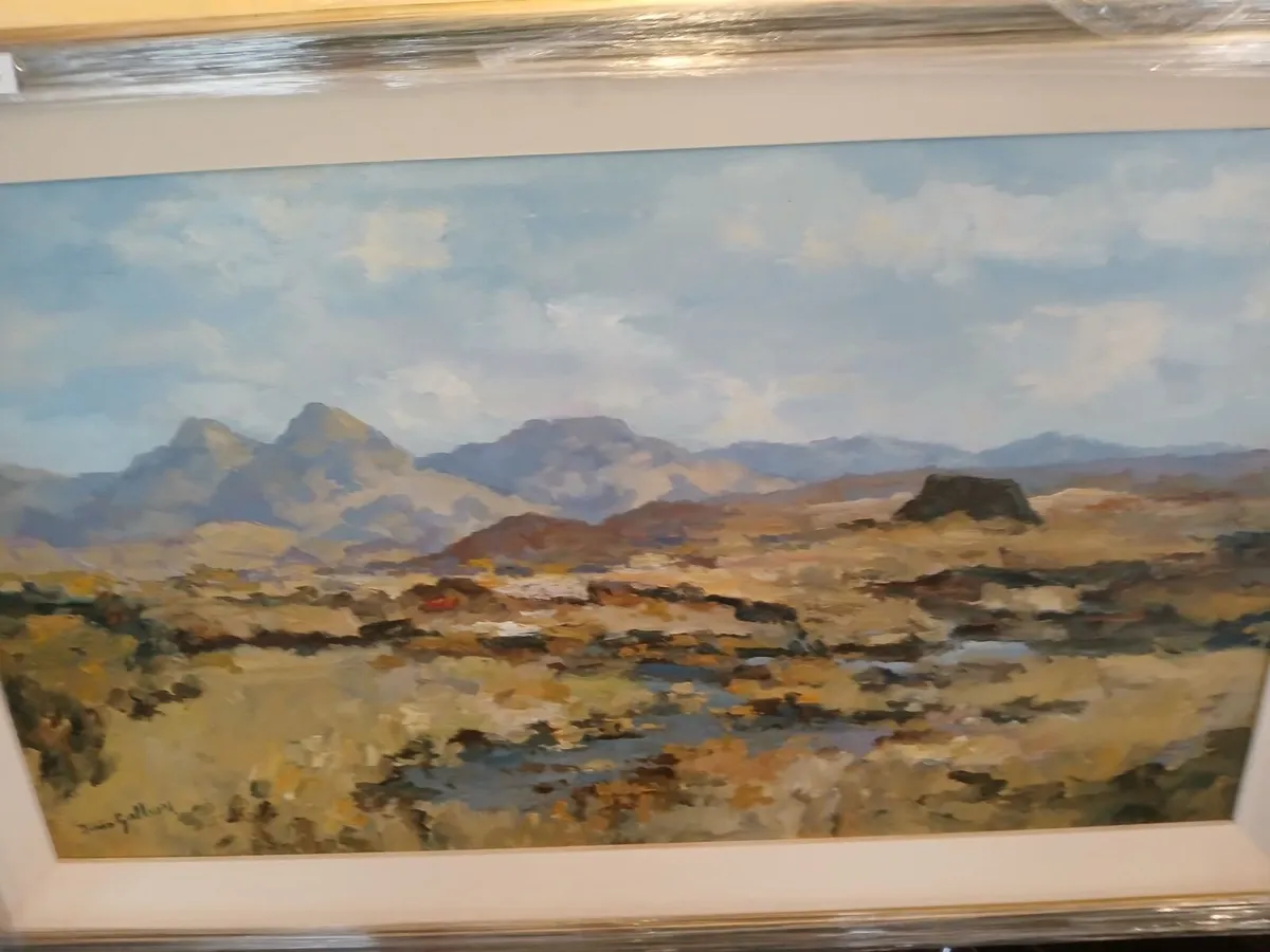 Original oil painting framed connamara - Image 2
