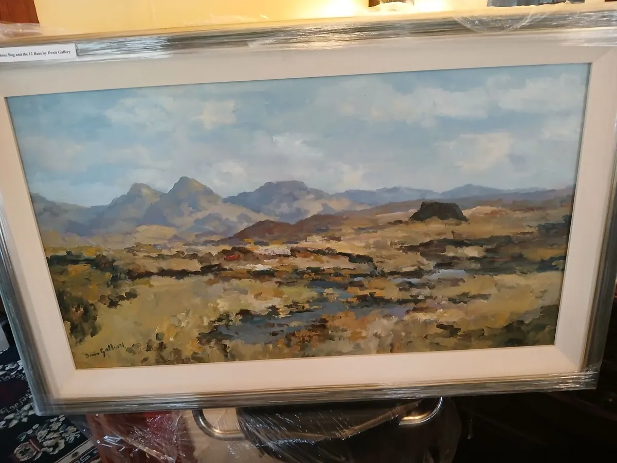 Original oil painting framed connamara cogalway - Image 2