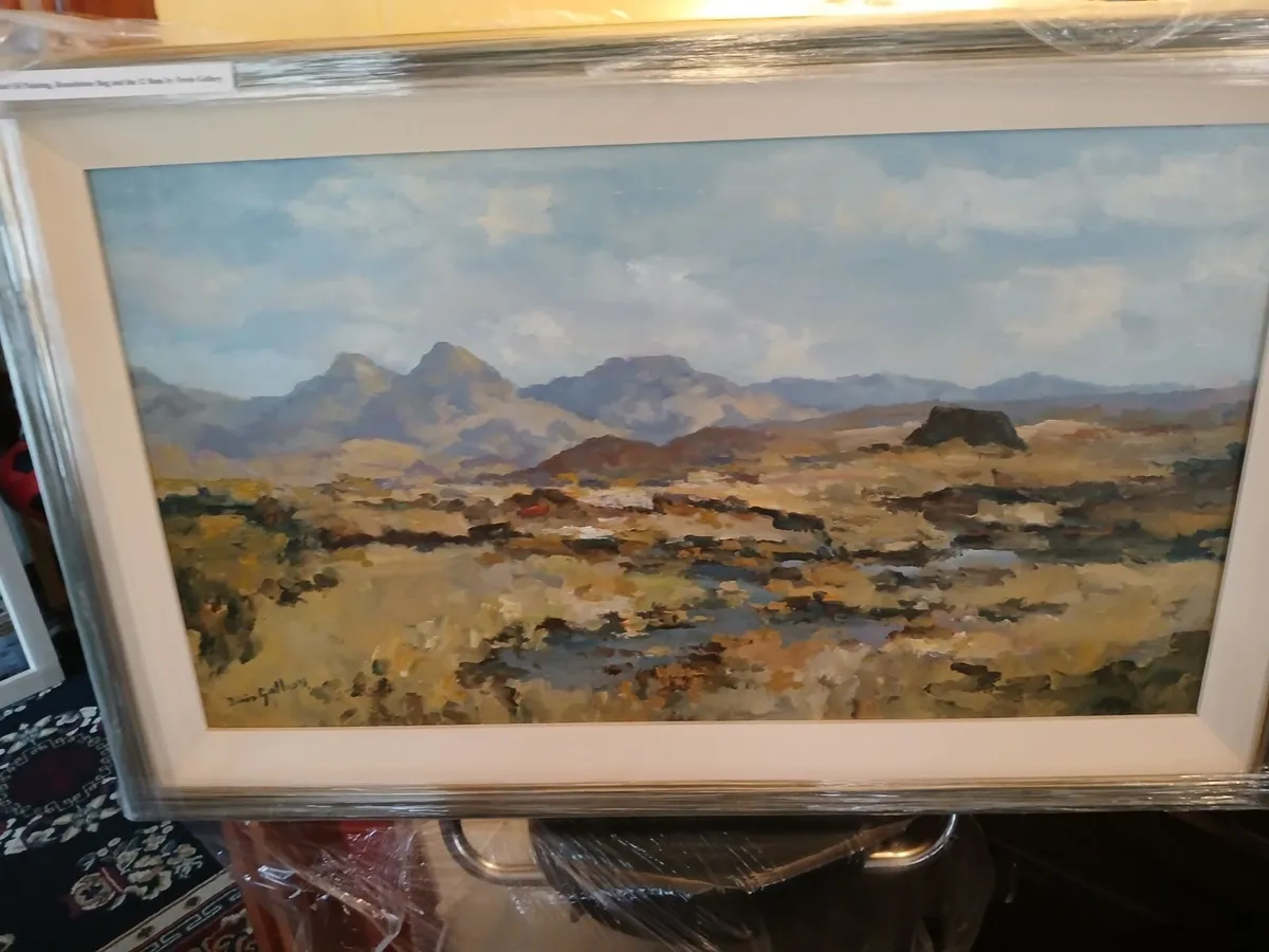 Original oil painting framed connamara cogalway - Image 4