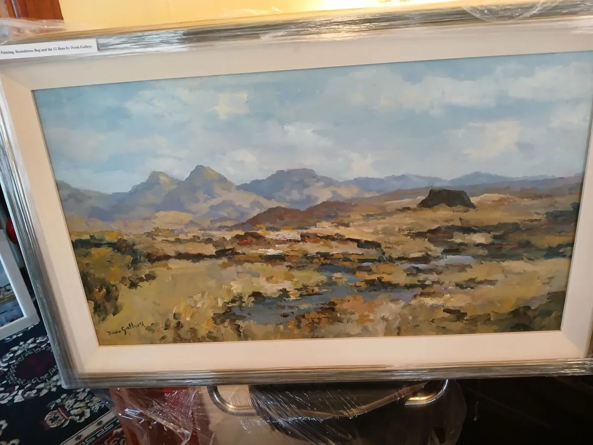 Original oil painting framed connamara cogalway - Image 3