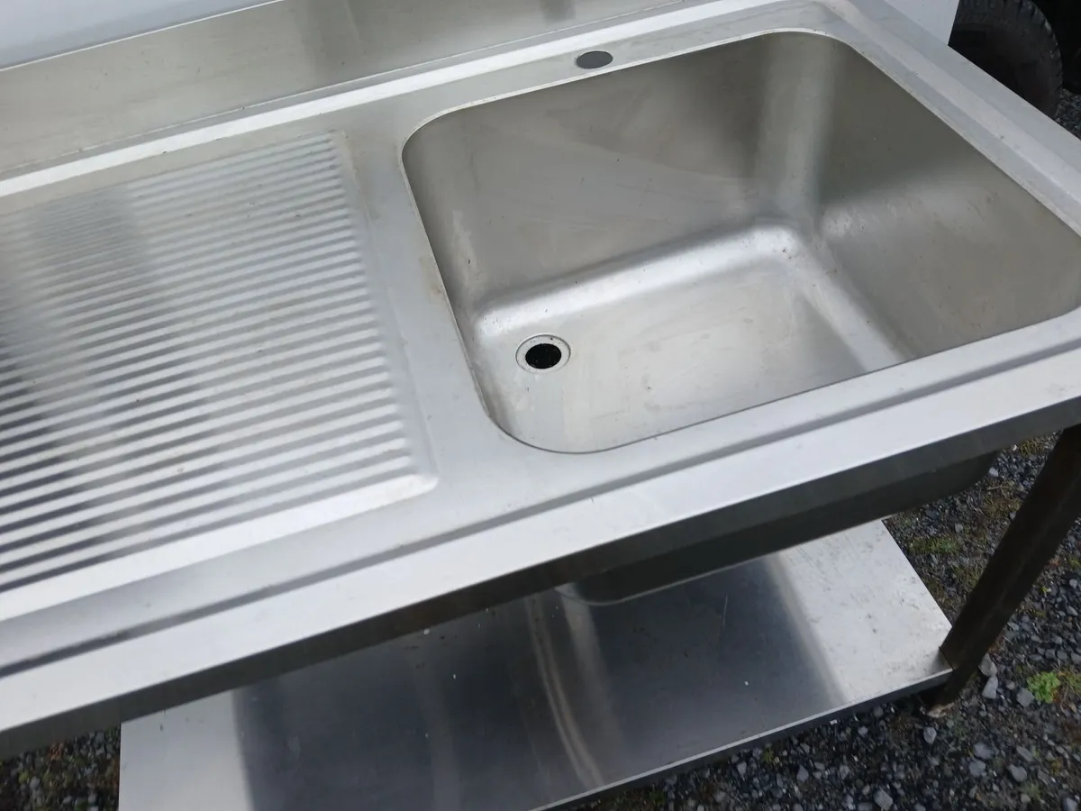 Staneless steel cabbinet sink unit complete - Image 4