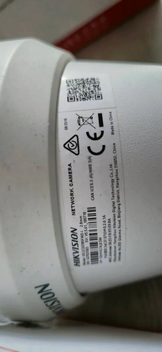 Hikvision 8MP (4K) Network Turret Camera (x2) - Image 3