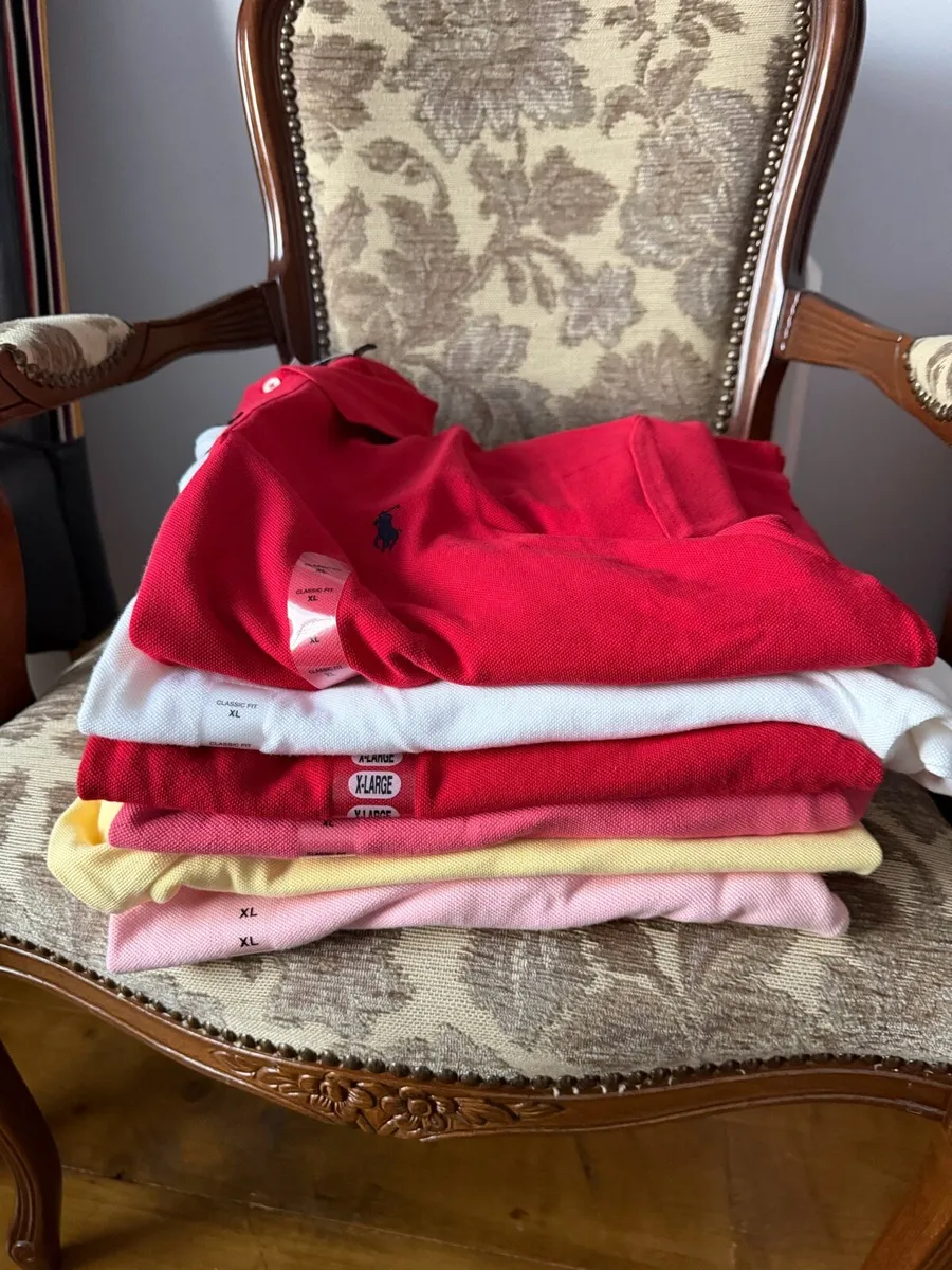 Polo T-shirts Tommy Hilfiger and Ralph Lauren - Image 1