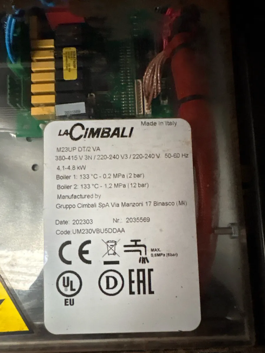 La Cimbali M23 2 Group Commercial Coffee machine - Image 3