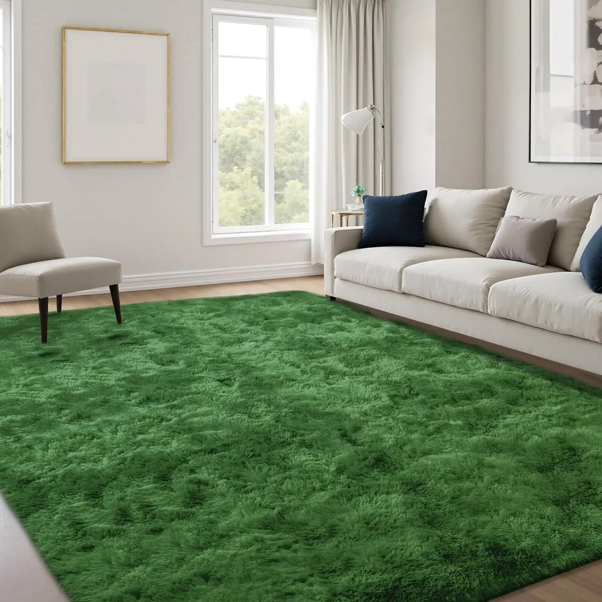 Rugs Living Room 160x230 cm Large Area Carpet - Image 1