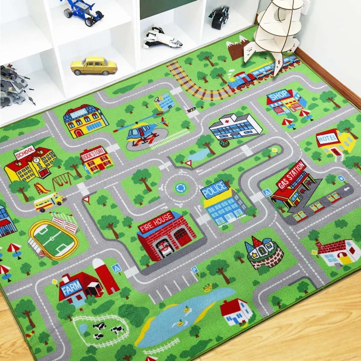 Kids Carpet Playmat Rug 150x200cm Extra Large - Image 1