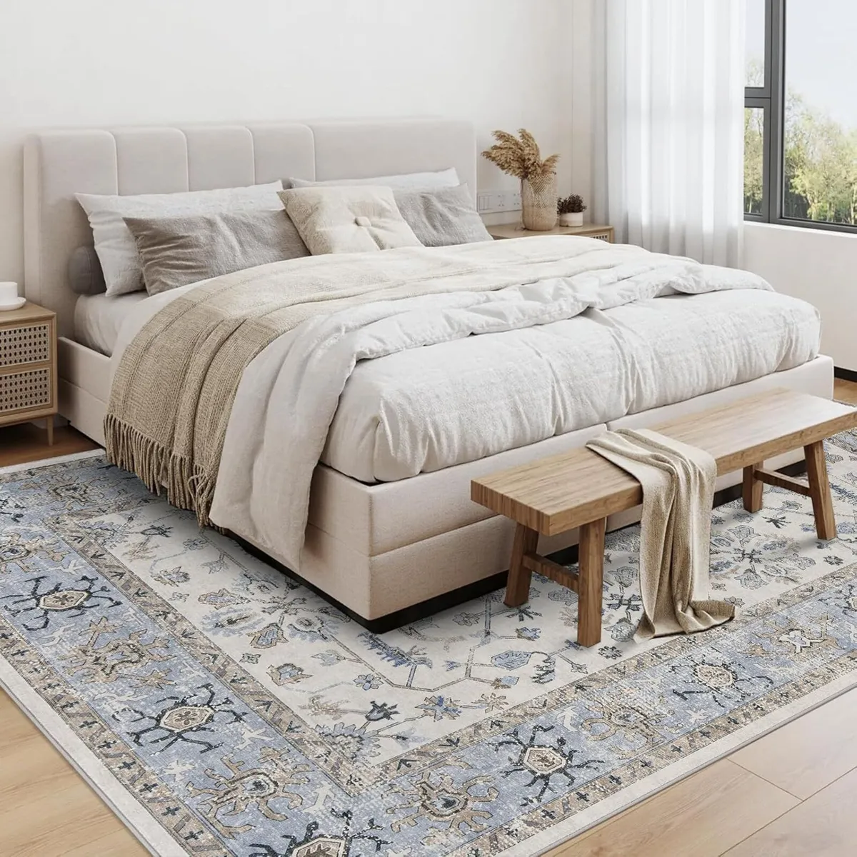 Washable Rug Rugs Living Room Carpet for Bedroom - Image 3