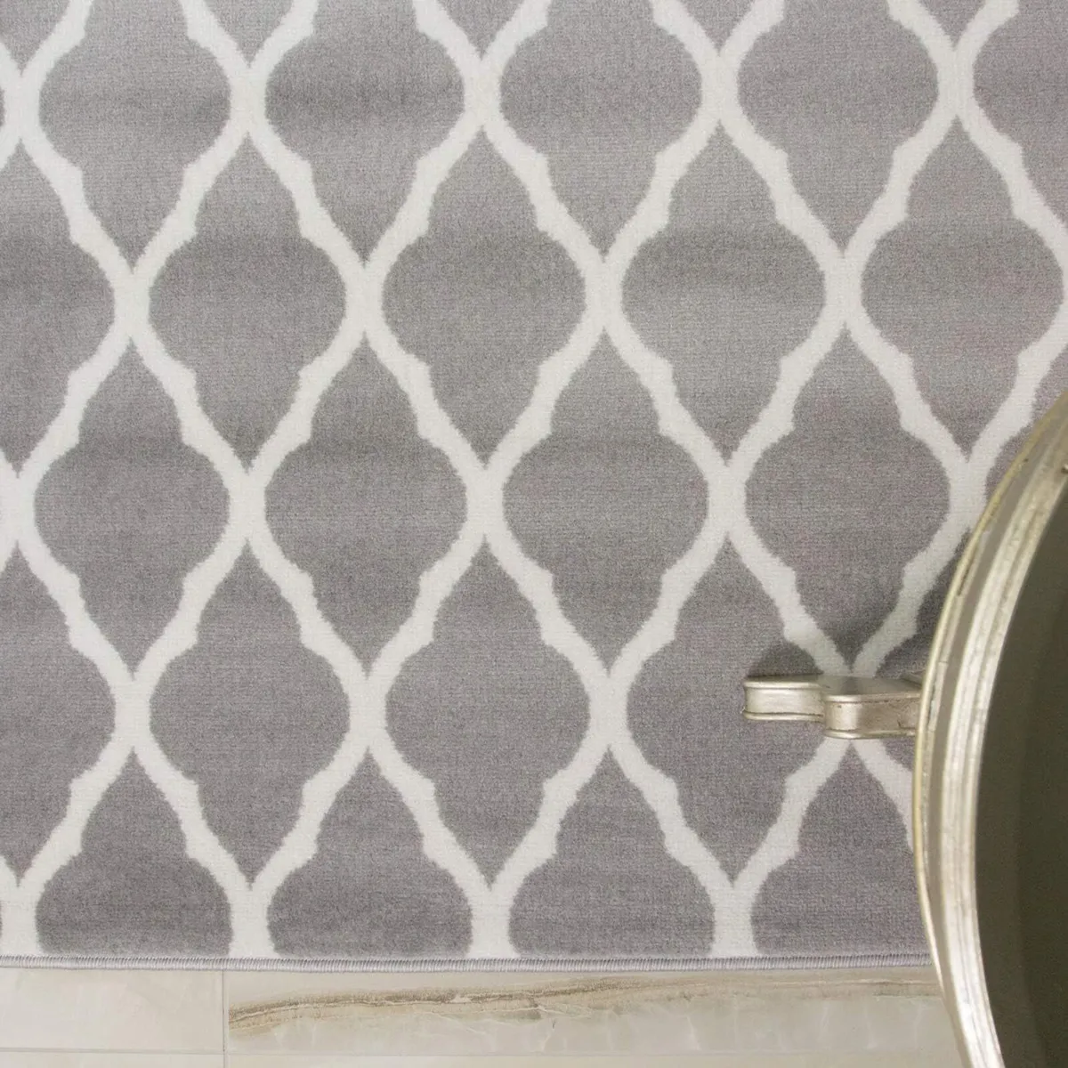 Milan Classic Traditional Grey Brown Taupe Cream - Image 4