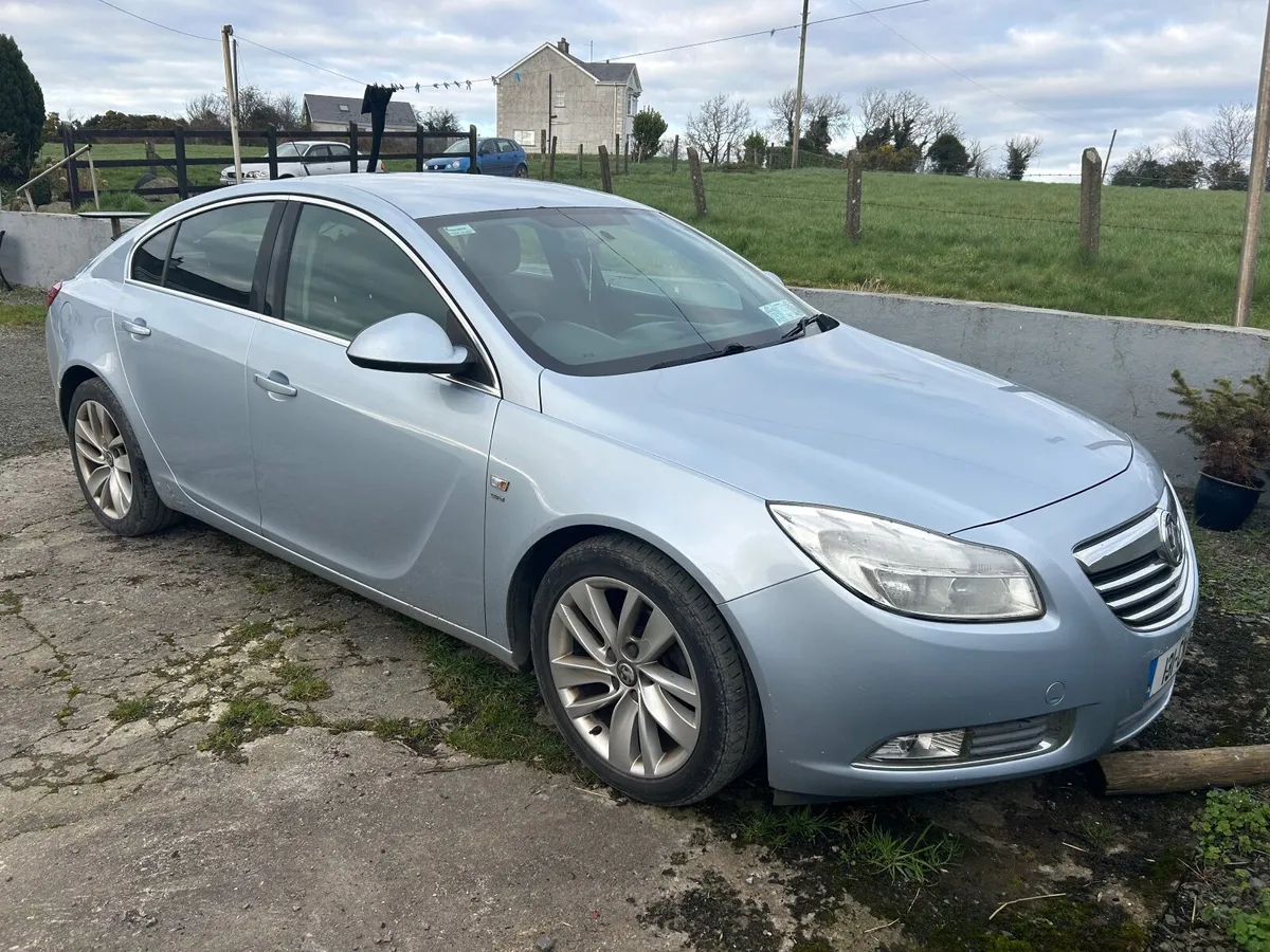 2013 Opel insignia diesel no nct or tax trade - Image 1