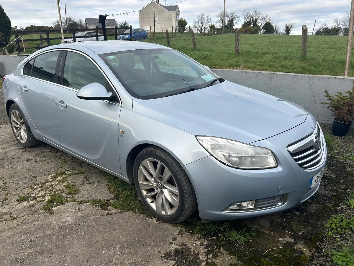 2013 Opel insignia diesel no nct or tax trade - Image 2