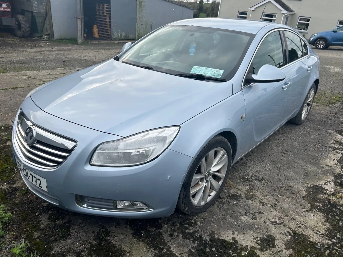 2013 Opel insignia diesel no nct or tax trade - Image 3