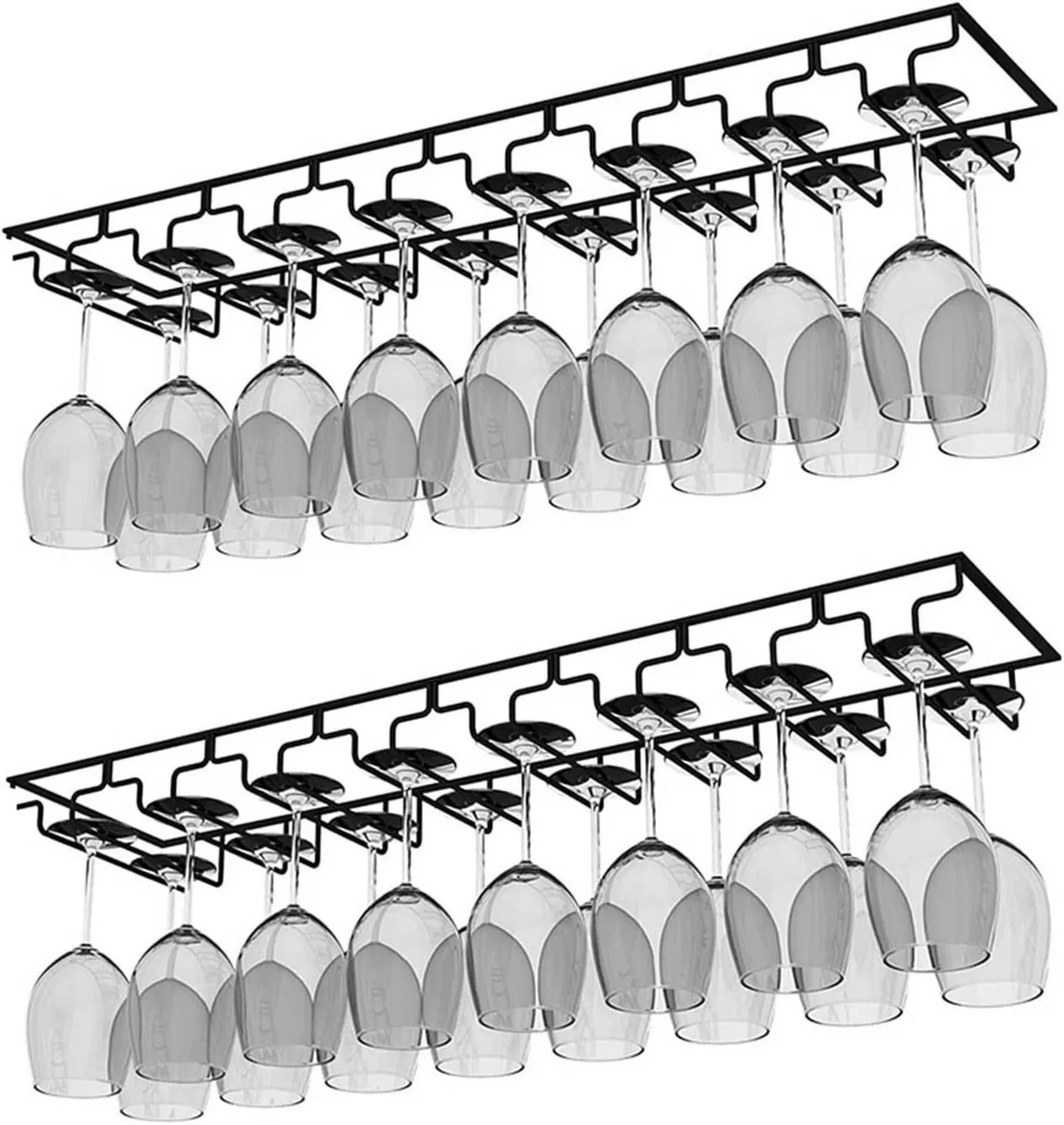 Pack of 2 W16 3-8 Slots 6-18 Cups Under Cabinet - Image 1