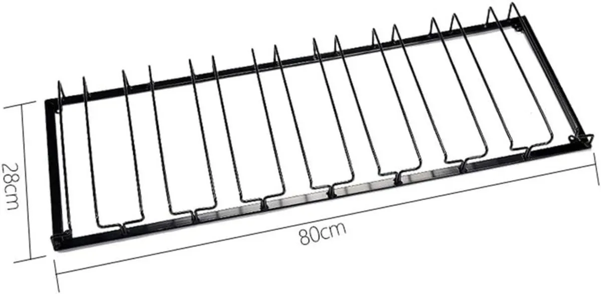 Pack of 2 W16 3-8 Slots 6-18 Cups Under Cabinet - Image 2
