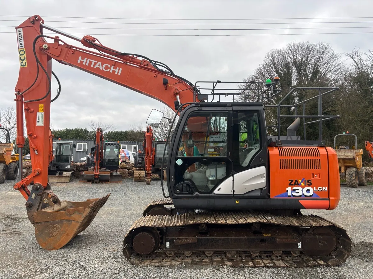Hitachi 130- 6 digger not Case Doosan Jcb Kobelco - Image 1