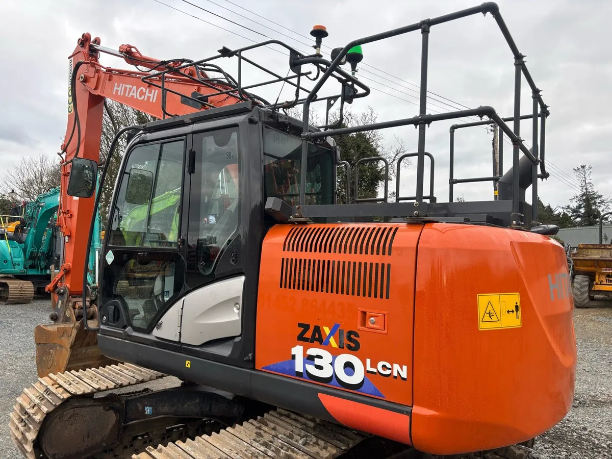Hitachi 130- 6 digger not Case Doosan Jcb Kobelco - Image 3