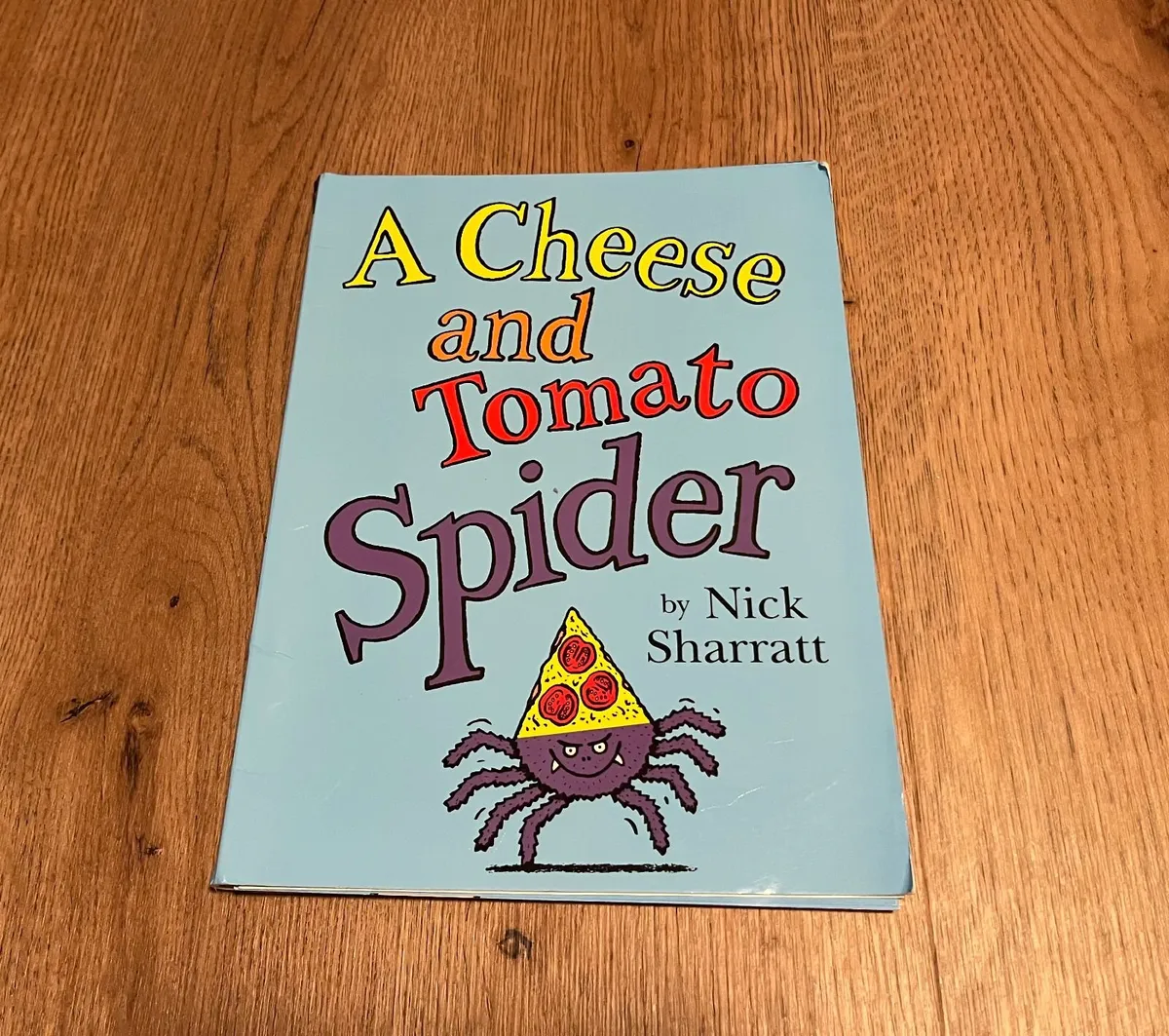 A Cheese and Tomato Spider - Flip the Flap Book - Image 1