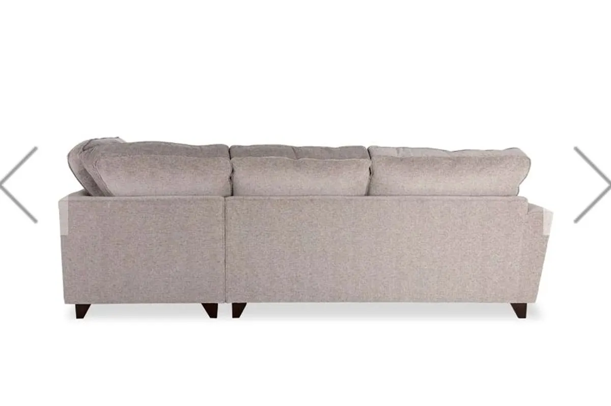 L-shape Sofa and footstool - Image 4