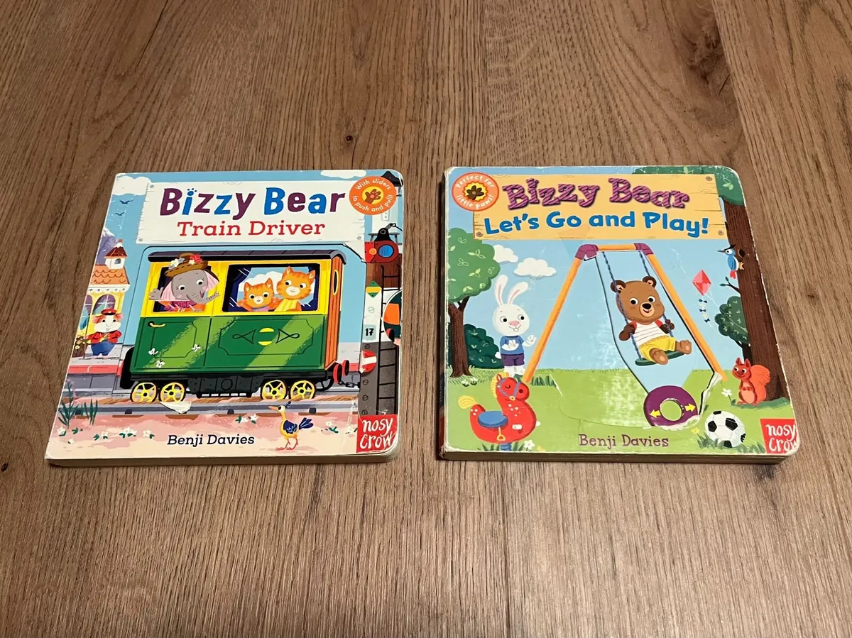 Bizzy Bear - baby books x2