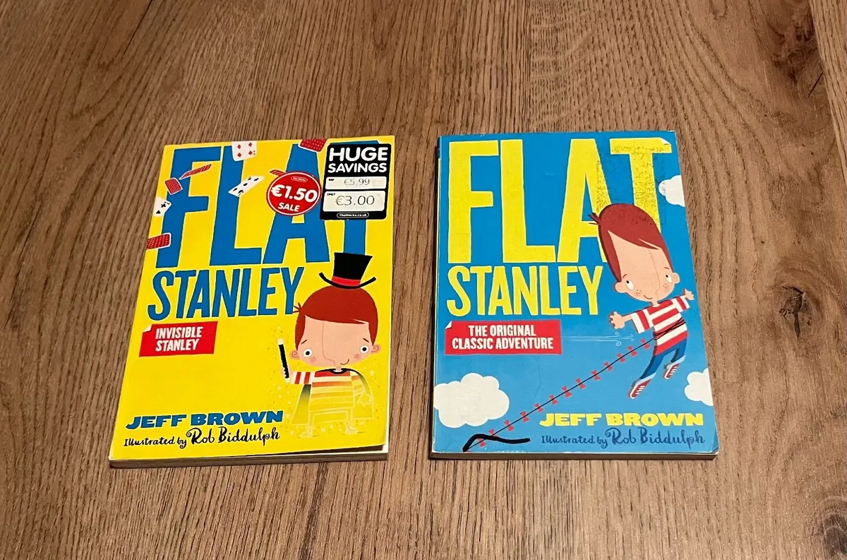 Flat Stanley Books x2 - Image 1