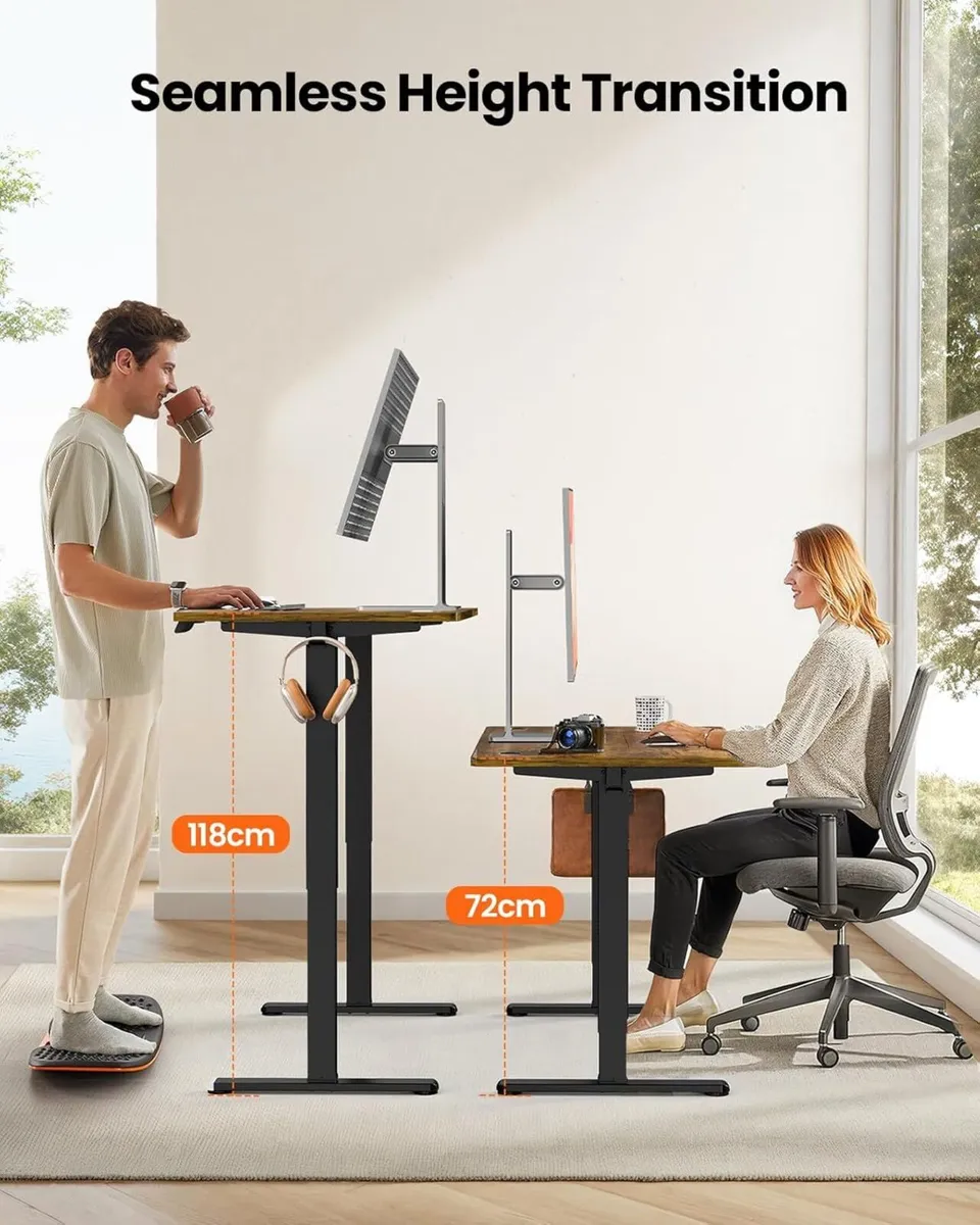 Sit Stand Electric Desk (New) - Image 2