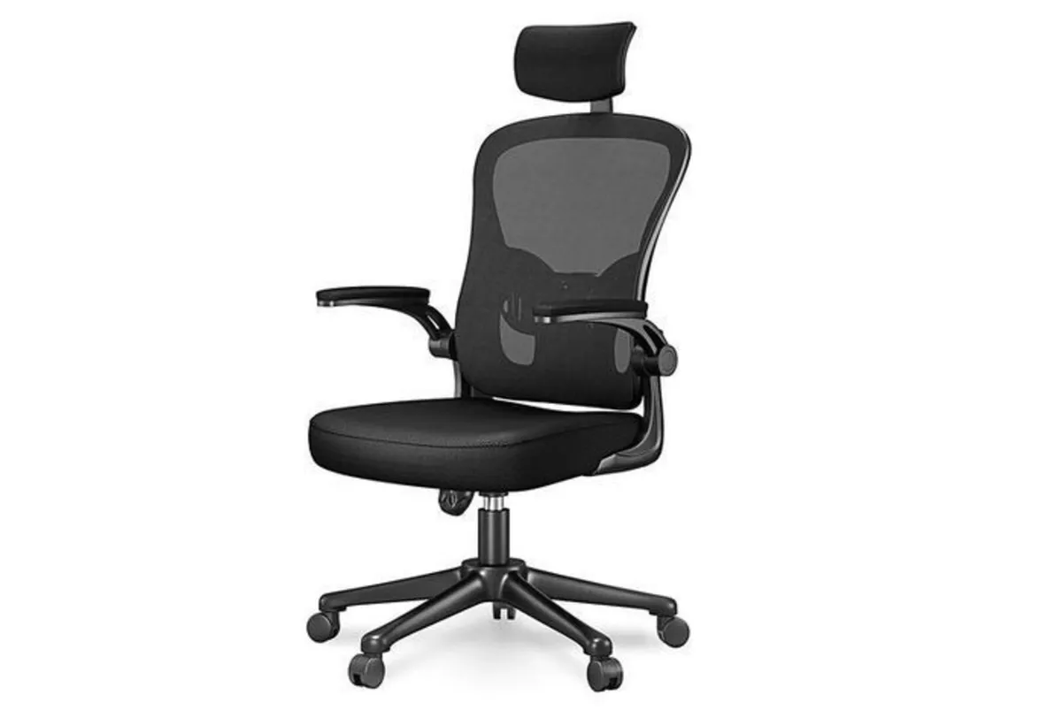 Ergonomic Office Chair with Headrest (New) - Image 1