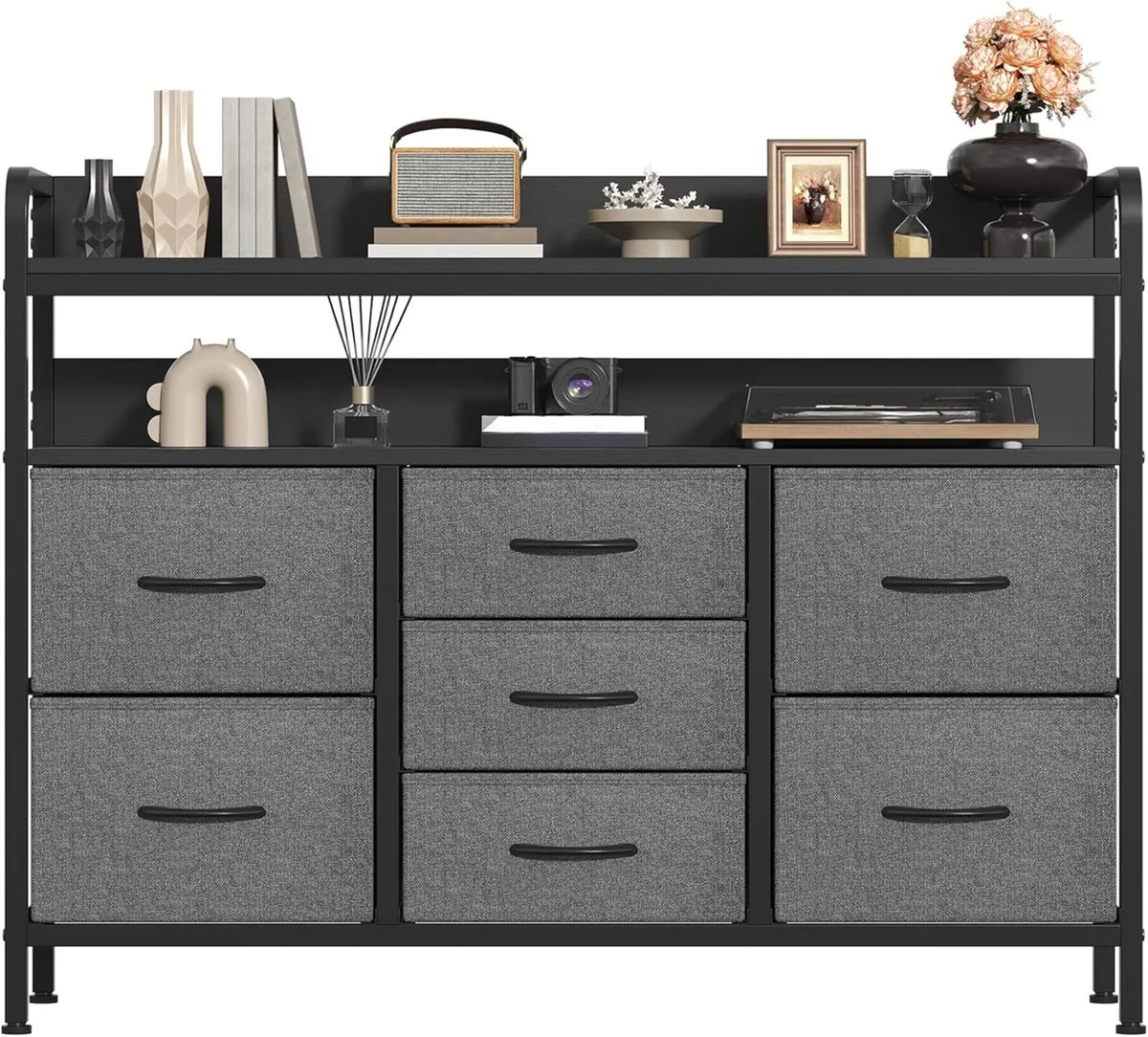 7-Drawer Fabric Chest Of Drawers for Bedroom - 4 - Image 1