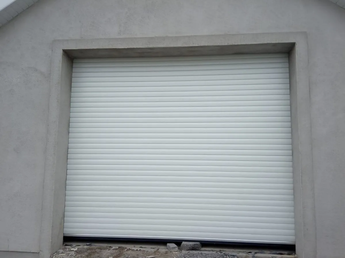 insulated  roller  shutter,  new,  black - Image 1