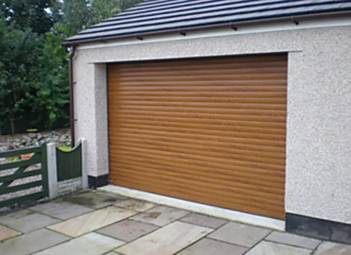 insulated  roller  shutter,  new,  black - Image 2