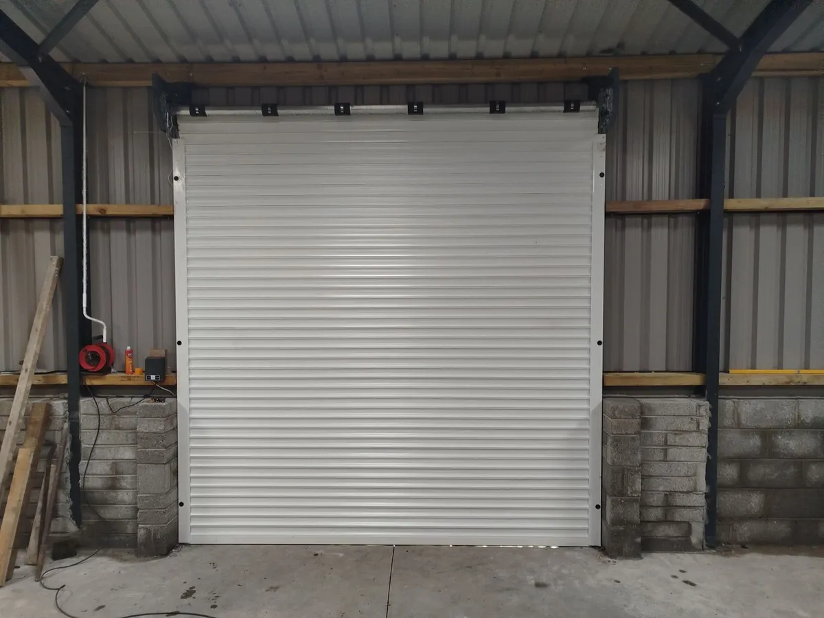 insulated  roller  shutter,  new,  black - Image 2