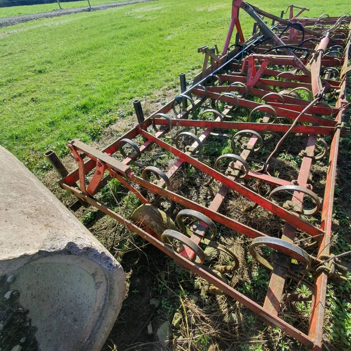 Spring tine 6m folding harrow - Image 2