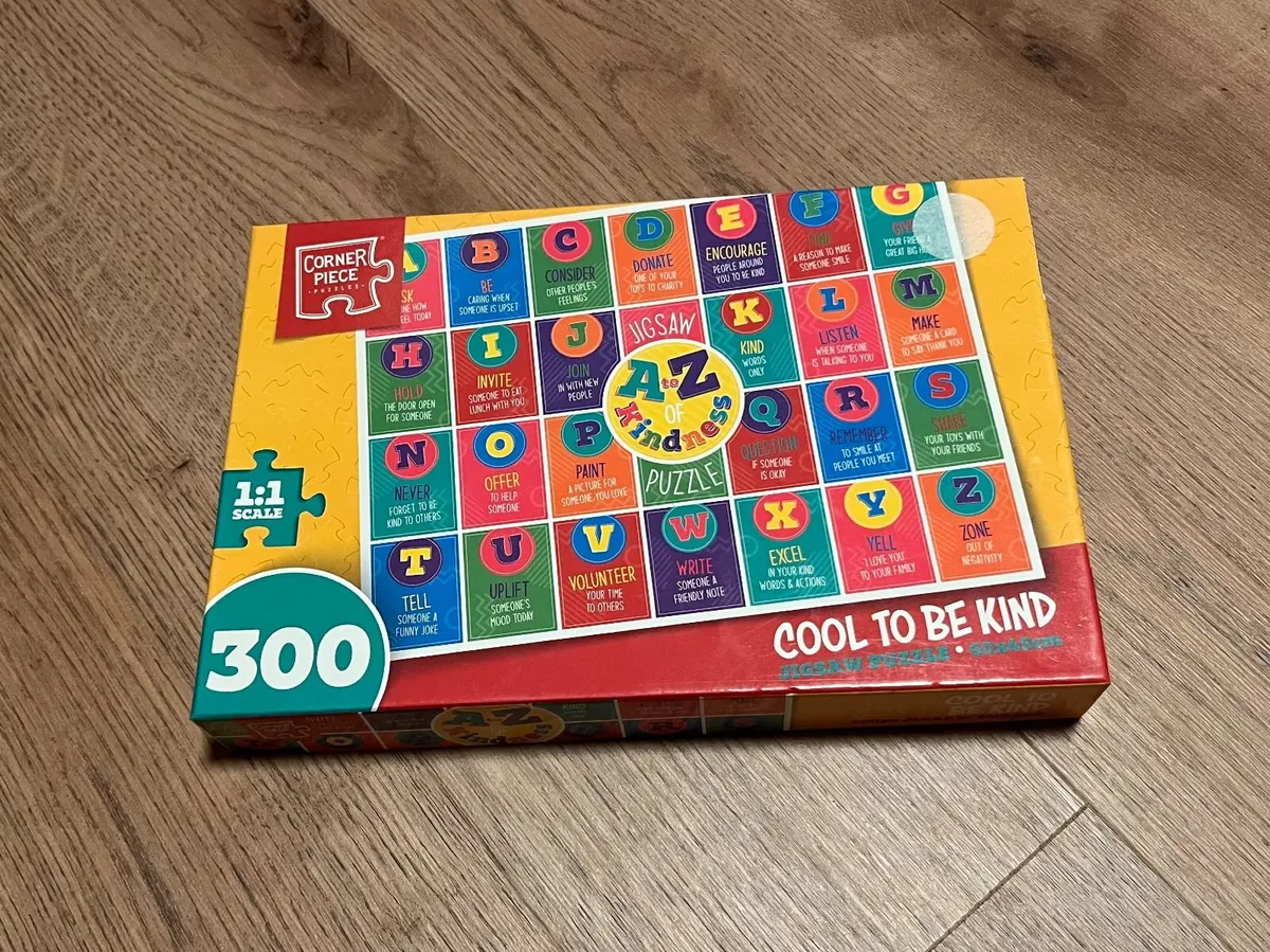 300 Piece Puzzle - Kindness Alphabet