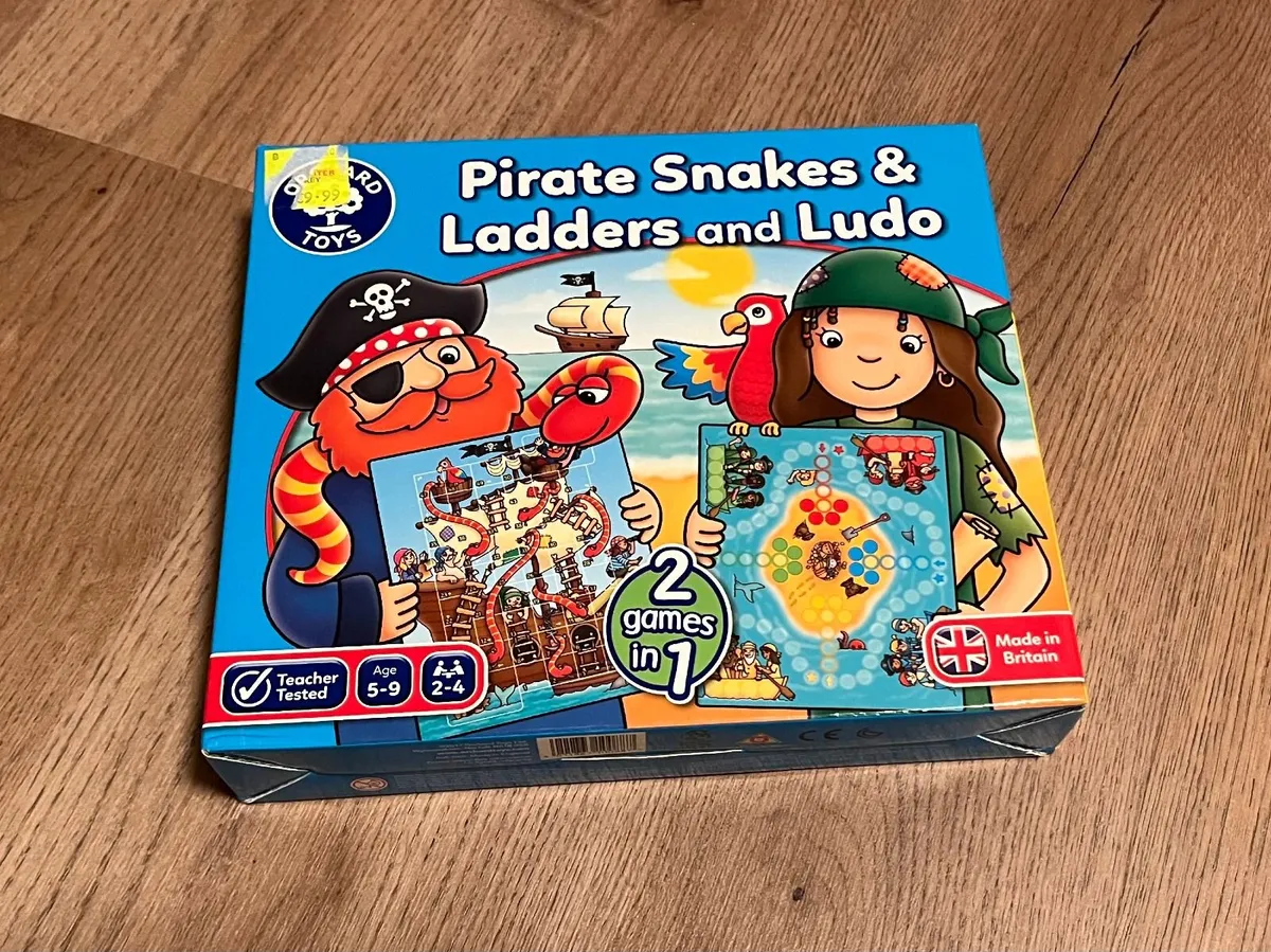 Pirates Snakes & Ladders / Ludo Game - Image 1