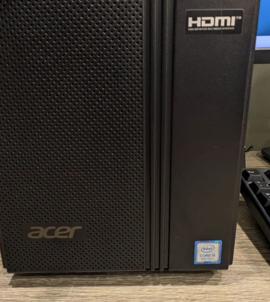 PC Tower Win11 i5 9th CPU 8GB RAM Office'24  24" - Image 3