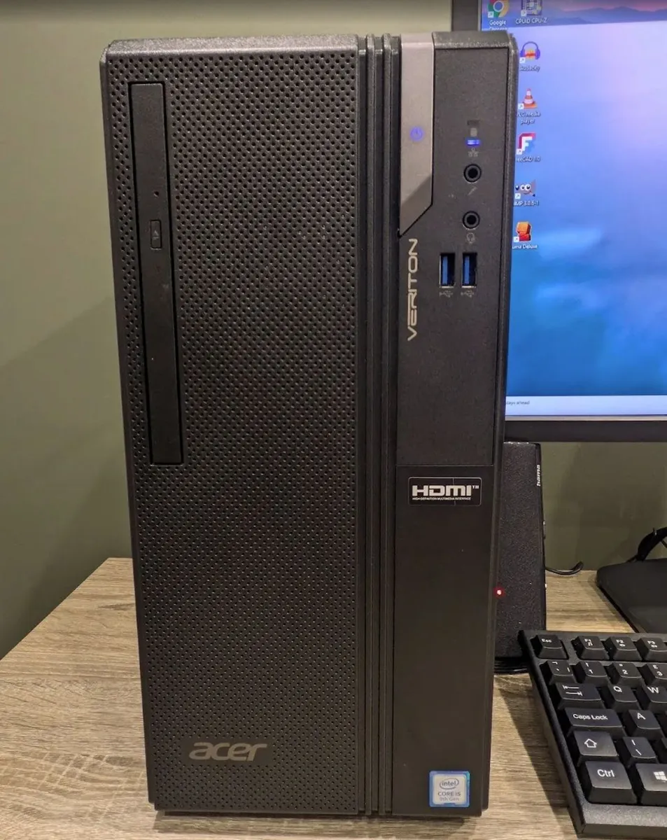 PC Tower Win11 i5 9th CPU 8GB RAM Office'24  24" - Image 4