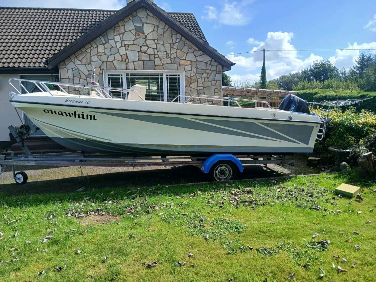21ft open fast fisher / family boat - Image 1