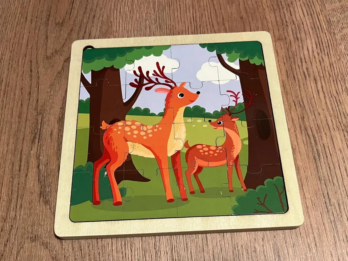 Wooden Forest Puzzle - Image 1