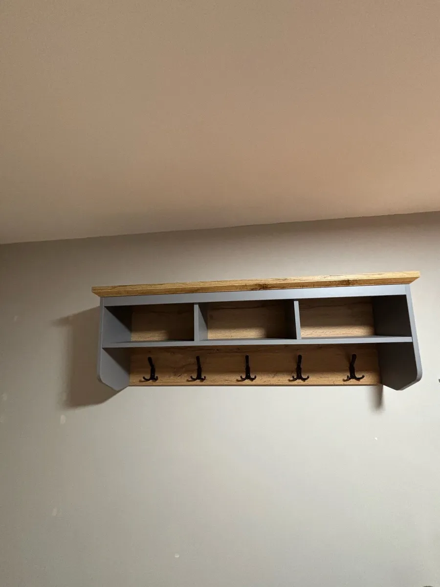 Coat Storage Rack and Box - Image 1