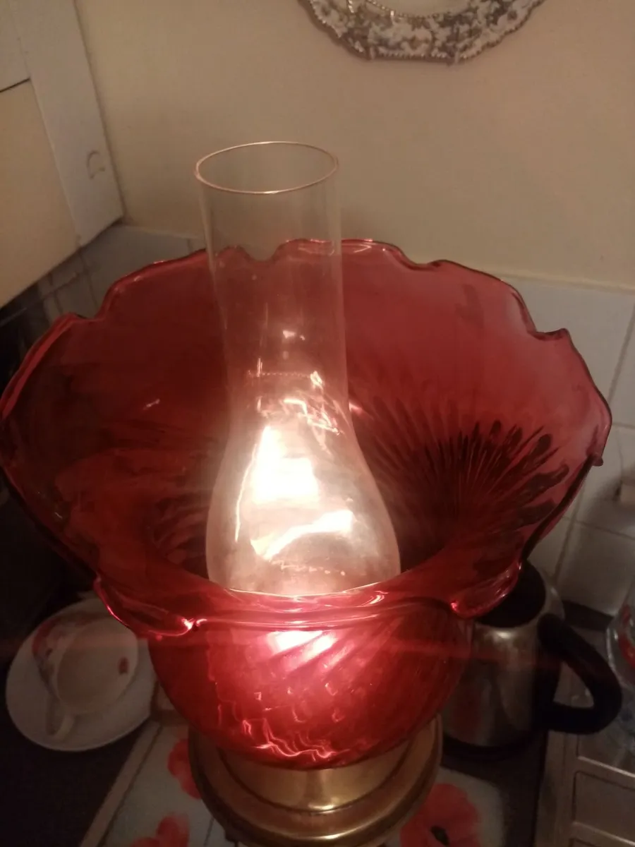 Vintage oil Lamp - Image 3
