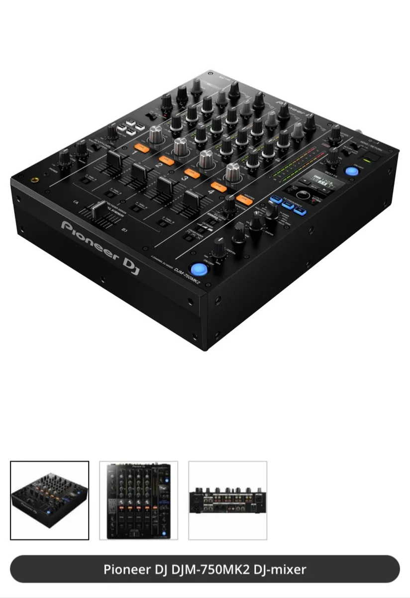 Pioneer + Denon DJ (Decks & Mixer) - Image 1