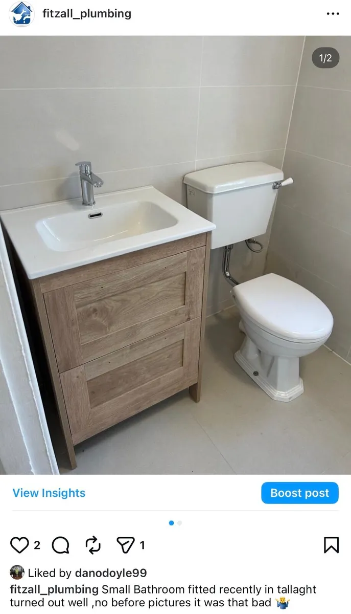 Plumber available for all types of work - Image 1