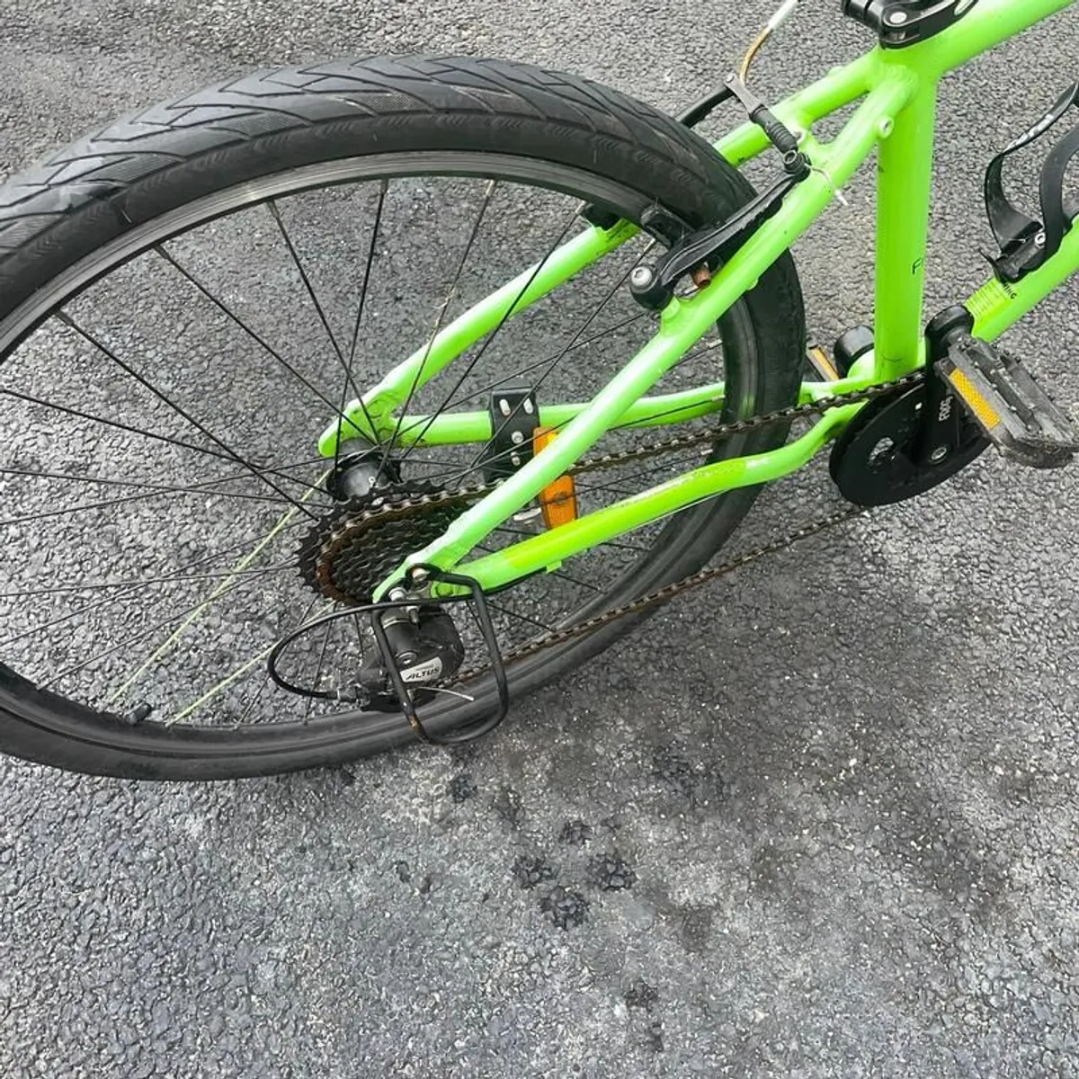 Frog 69 Green Kids Bike (10yrs +) - Image 4