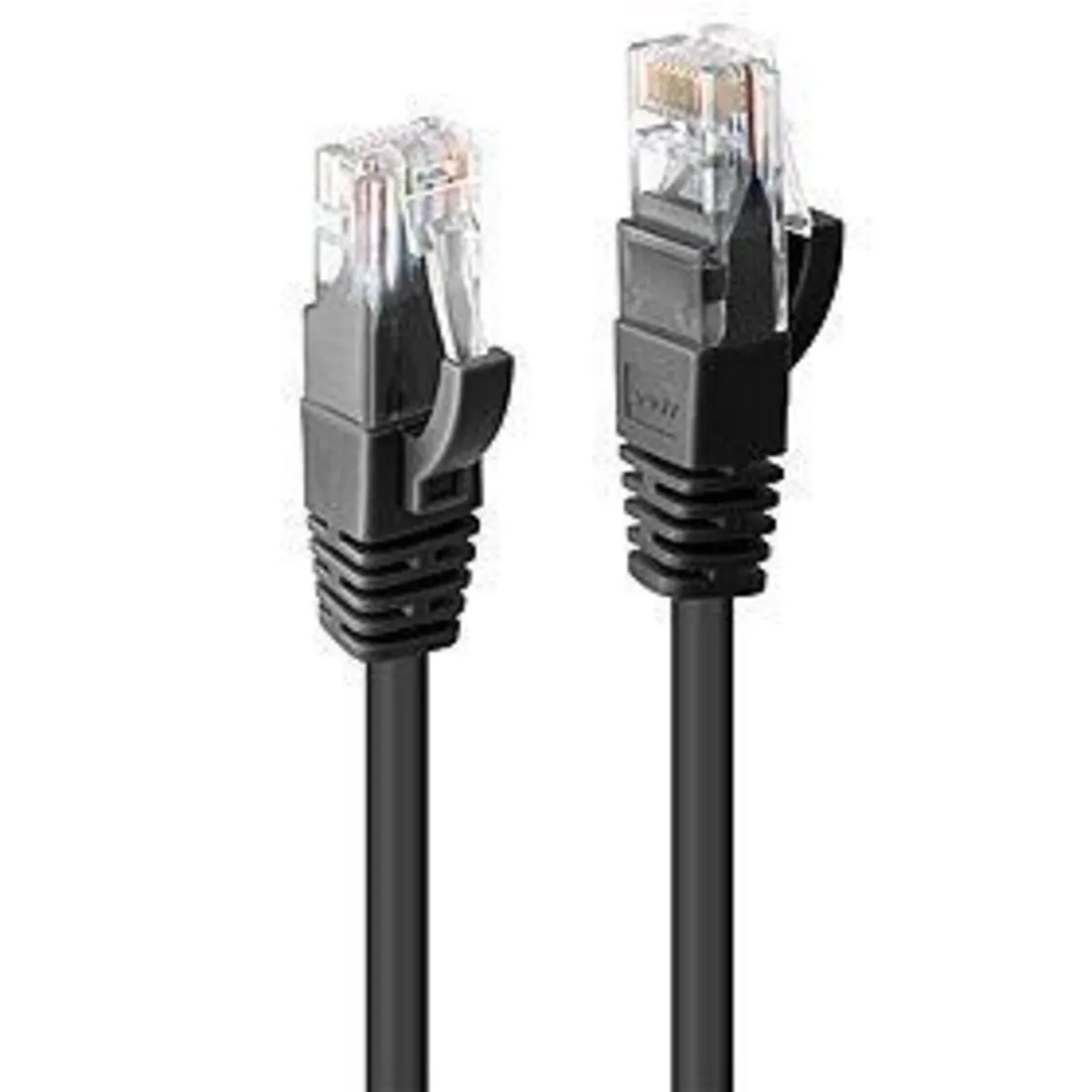 5 m Cat.6 U/UTP Network Cable, Black 5 Meter - Image 1