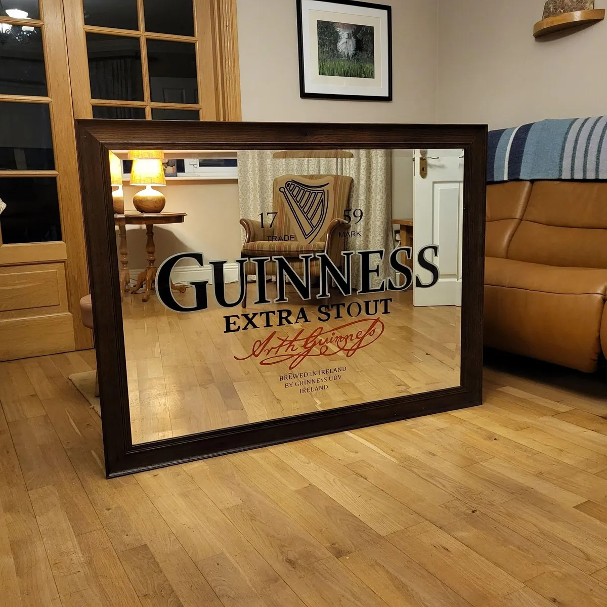 Guinness Advertising Mirror