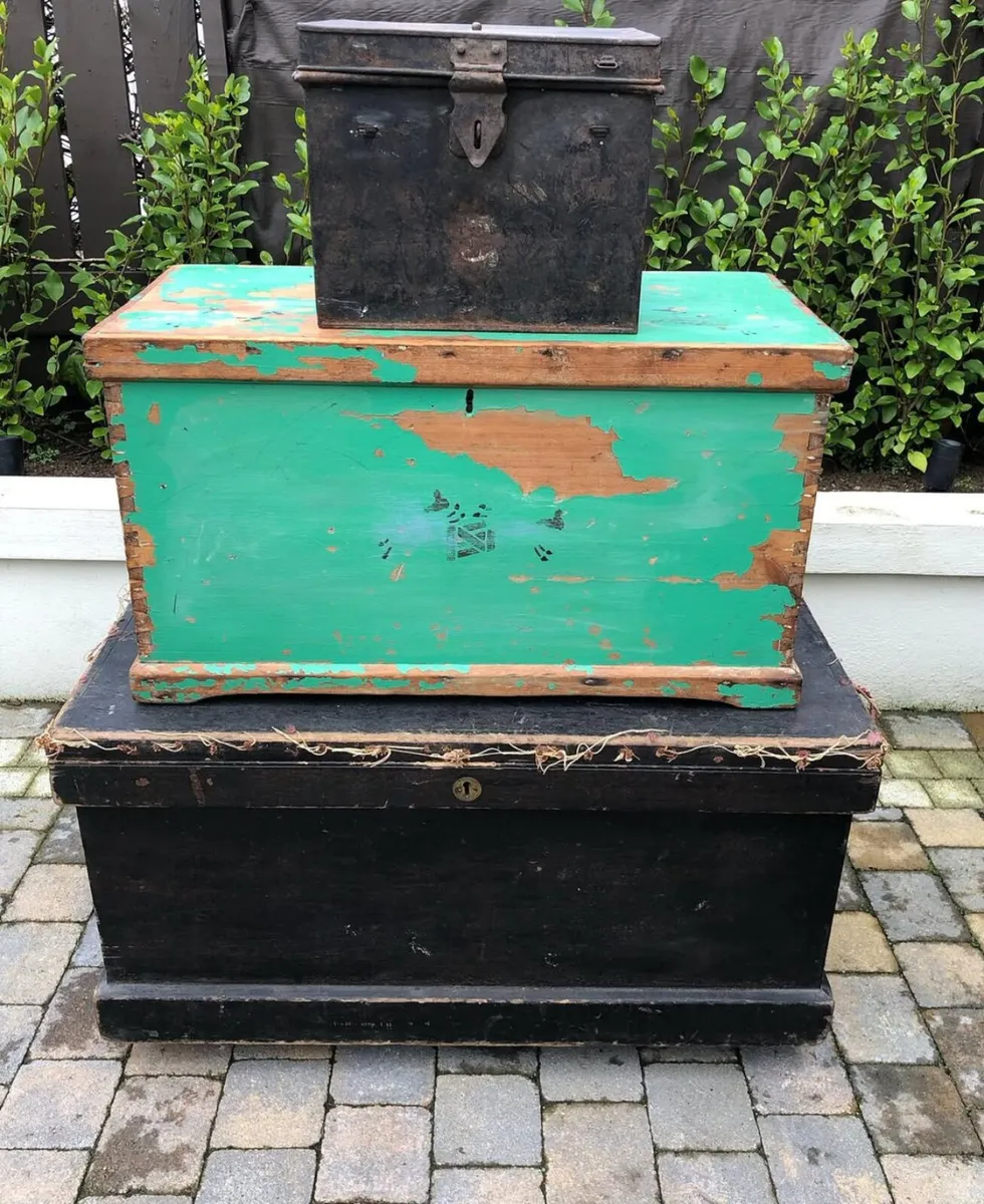 Vintage storage boxes - Image 1