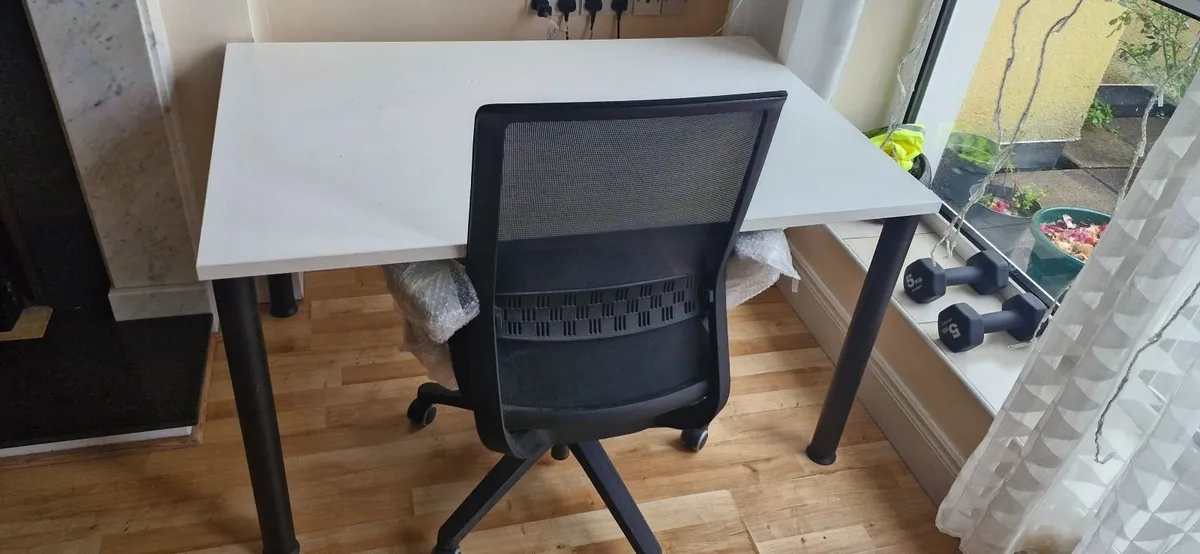 Office Desk, Chair & Monitor – Excellent Condition - Image 3