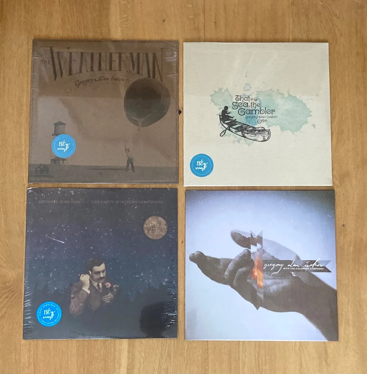 Gregory Alan Isakov 4 Vinyl Albums All New, Sealed - Image 1