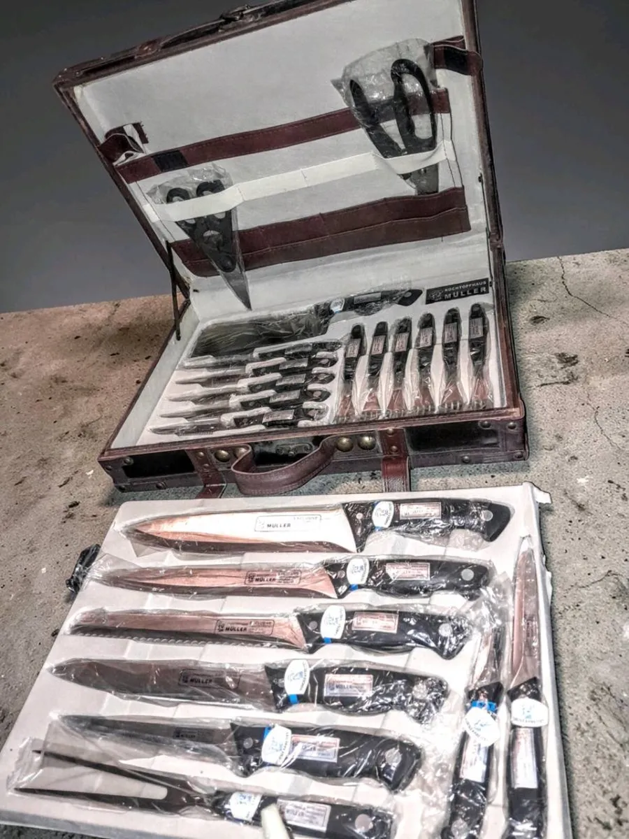 High quality brand new Muller pro knife set - Image 1