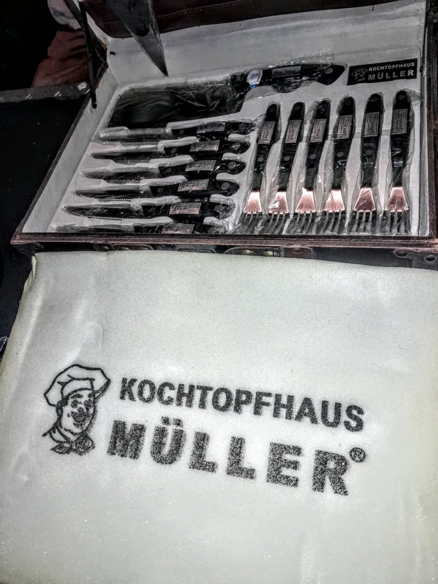 High quality brand new Muller pro knife set - Image 3